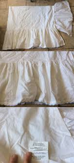Complete this set with optional matching quilt and shams from the same collection. Bed Skirts 66726 Pottery Barn Kids White Twin Scallop Bedskirt New Buy It Now Only 15 On Ebay Skirts Pottery White Bedskirt Pottery Barn Kids Scallop