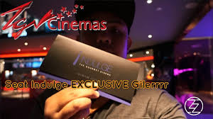 Tgv unveiled indulge, designed to be more than just a cinema, the first luxury cinema in 1 utama. First Time Beli Seat Indulge Tengok Wayang Tgv Sunway Velocity Zaquan Zulkiflee Youtube
