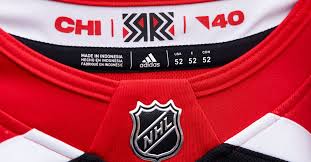 The nhl and adidas have created special reverse retro jerseys for each nhl team for the upcoming season. Look Chicago Blackhawks Unveil Teaser Photos Of Reverse Retro Jersey Second City Hockey