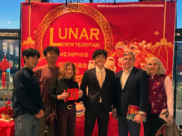 Albert Ding '26 did a fabulous job as one of four hosts for the Greater  Memphis United Chinese Association New Year Gala, introducing performances  in Chinese and English