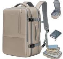 MOLNIA 50L Großer Reiserucksack erweiterbarer Herren Damen Handgepäck  Flugzeug Rucksack, 17.3 Zoll Laptop Rucksack spritzwassergeschütztes Carry  on ...