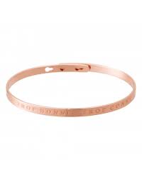 Bracelet A Message All You Need Is Love You Re All I Need En Laiton Rose
