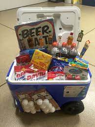 Ice Chest Gift Basket 21st Birthday For A Guy 21st Birthday Basket Mens Birthday Gifts 21st Birthday Gifts For Boyfriend