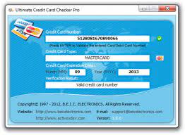 Maybe you would like to learn more about one of these? Ultimate Credit Card Checker Pro Download