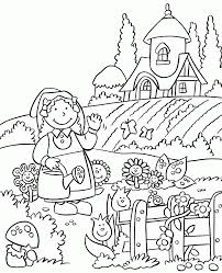 Customize your coloring page by changing the font and text. Coloring Page Garden Coloring Home