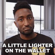 A Little Lighter On The Wallet Marques Brownlee GIF