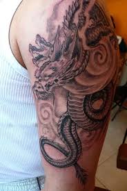 Dragon ball is one of the most impactful anime series that you can watch as an anime fan, or regardless. Black Ink Dragon Tattoo On Left Half Sleeve