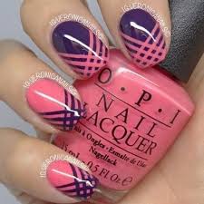 Resultado de imagen para uñas decoradas con lineas