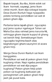 Check spelling or type a new query. Pidato Bahasa Daerah Penggambar