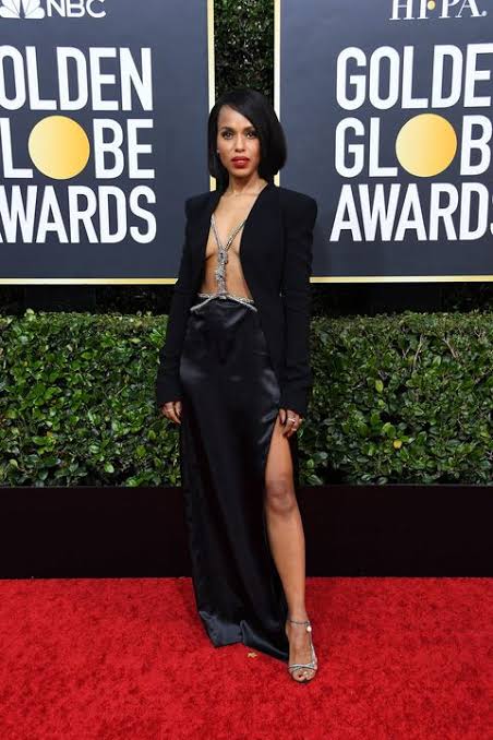 Resultado de imagem para Kerry Washington golden globes 2020"