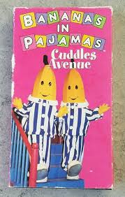 Bananas In Pajamas Cuddles Avenue On Vhs Rare And Oop Australian Children S Banana In Pyjamas Cuddling Barney Christmas