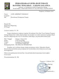21 contoh surat izin sakit orang tua acara keramaian usaha. 021 Pinjam Tempat Lapangan