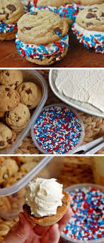4th Of July Ice Cream Sandwiches 18 Easy 4th Of July Desserts For Kids Fourth Of July Tre 4th Of July Desserts Fourth Of July Food Dessert Recipes For Kids