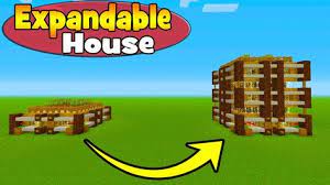 Minecraft Tutorial How To Make A Expandable House House You Can Make Bigger Youtube Minecraft Tutorial Minecraft Minecraft Building Blueprints