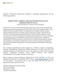 Durham Tech Is Hiring Job Opening Job How To Plan