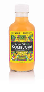 Pineapple Lemonade Aqua Vitea Kombucha Bevnet Com Product Review Ordering Bevnet Com