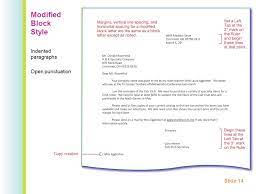 Full Block Style Letter With Open Punctuation Easy Block Letters