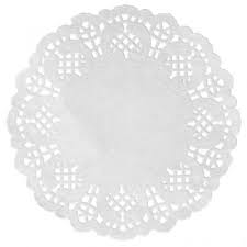 Vous retrouverez notre vaisselle jetable pour completer votre décoration de table festive. Set De Table Dentelle Blanc X 10 Maplusbelledeco Com