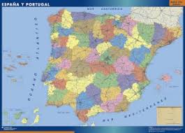 Carte routière espagne portugal » vacances arts guides carte de l'espagne et du portugal du viiie au xiiie s. Cartes France Et Le Monde Geantes