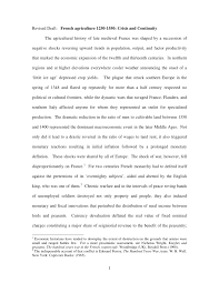 Pdf French Agriculture 1250 1550 Crisis And Continuity
