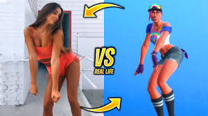 This ar l blaster is inspired by the blaster used in fortnite, capturing the look and colors of the one in the popular video game. Top 150 Thicc Fortnite Dances In Real Life Youtube