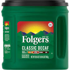 Customers describe this decaf dark roast as rich, robust every coffee lover wants decaf to taste like the real thing, and kicking horse coffee is up to the the decaf blend is available in both whole bean and ground, and you can choose between a. Amazon Com Folgers Classic Decaf Medium Roast Ground Coffee 30 5 Ounces Grocery Gourmet Food
