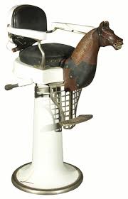 barber chair child s horse head pony seat porcelain leather barber chair chair barber chair for sale
