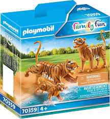 Ausmalbilder playmobil zoo # 100 images. Playmobil 70359 2 Tiger Mit Baby Ab 4 Jahren Amazon De Spielzeug