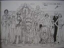 Whiskey Peak Baroque Works One Piece Heights Sheet Character Design Official Reference Settei Mr 5 Miss Valent One Piece Comic Tableau De Dessin Dessin
