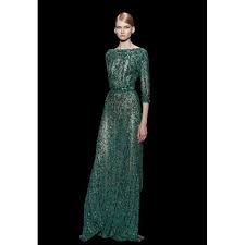 Green Long Sleeve Bridesmaid Dress Emerald Green Lace Long Sleeves Prom Gown With Fully Beads Green Lace Dresses Long Sleeve Bridesmaid Dress Evening Dresses
