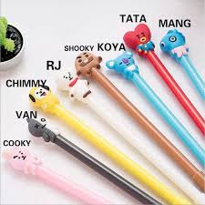 Jual Pulpen Gel Karakter Bt21 Ballpoint Lucu Karakter Bts Army Kpop Van Abu Jakarta Timur Kedai Mungil Tokopedia