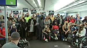 Other members of the 2021 u.s. Paralympics 2021 Team Usa Heads To Tokyo From Chicago S O Hare International Airport Abc7 Chicago