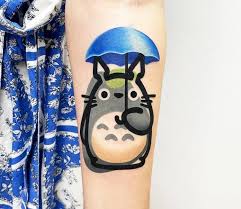 It is shown as a friendly spirit in the movie. My Neighbor Totoro Tattoo By Mambo Tattooer Post 31388