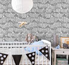 See more ideas about kids room, kids wallpaper, nursery wallpaper. Textured Wallpaper Play Houses Tenstickers