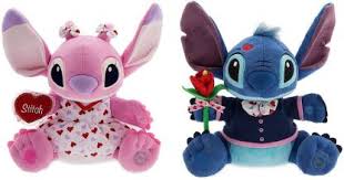 Lilo and stitch baby experiments adopts 3/4 open. Disney Store Stitch Angel Valentine S Day Plush Blue Pink 14 Inch Store Stitch Angel Valentine S Day Plush Blue Pink Buy Stitch Angel Toys In India