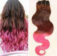 Pastel Hair Extensions Pink Hair Extensions Brown To Pink Mermaid Ombre Dip Dye Hair Pink Wigs Boh Pink Ombre Hair Red Hair Extensions Pink Hair Extensions