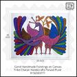 Handmade Gond Painting on Canvas
