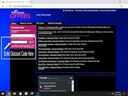 Telecharge Discount Code Page How To Use Telecharge
