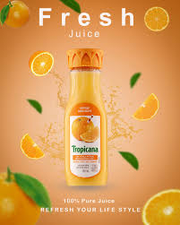 Fresh Juice Fresh Juice Food Graphic Design Food Poster Design