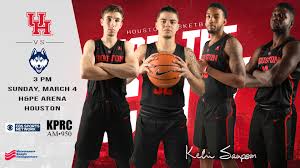 University of houston sports news and features, including conference, nickname, location and official social media handles. Houston Hosts Senior Day In H Pe Arena University Of Houston Athletics