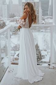 True Love White Beaded Rhinestone Maxi Dress In 2020 Wedding Dress Low Back Wedding Dresses Dream Wedding Dresses