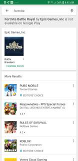After the global success of the game genre battle royale mainly thanks to the popularity of. Google Will Lose 50 Million Or More In 2018 From Fortnite Bypassing The Play Store Techcrunch