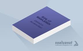 Sejak diumumkannya penerimaan cpns beberapa waktu lalu tentu sebagian calon peserta sudah mulai mempersiapkan diri menjelang tes seleksi cpns, terlebih ada juga yang mencari soal cpns 2021/2022 dan kunci jawaban, untuk itu disini kami akan berbagi tentang keduanya baik soal tes. Soal Ujian Akuntansi Biaya Helmi Kediris