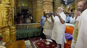 This is a magnificent shore temple in the saurashtra region of gujarat. Narendra Modi Named Somnath Temple Trust Chairman 2nd Pm To Hold Post India News India Tv