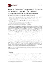 Antibiotic Susceptibility Of Mdr Xdr And Esbl E Coli Isolates No Of Download Table