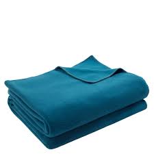 Centuries spannlaken 990 colour mix. Zoeppritz Since 1828 Soft Fleece Decke Blau
