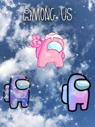 Hola hola gente de youtube soy gaëlle! Fondo Among Us Kawaii Kawaii