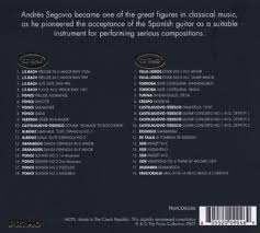 De verdad, andrew, no tienes ni tan siquiera una cama. The Spanish Guitar Magic Of Segovia Andres Amazon De Musik