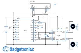 How To Build A Remote Control Rc Car At Home Gadgetronicx Remote Control Cars Circuit Diagram Remote Control