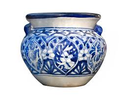 Check spelling or type a new query. Mexican Talavera Blue Pot Stock Image Image Of Handmade 18730529